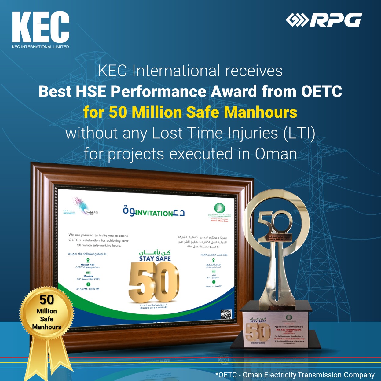Awards & Recognition - KEC International